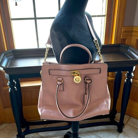 Michael Kors  large Hamilton blossom pink - Picture 1 of 5